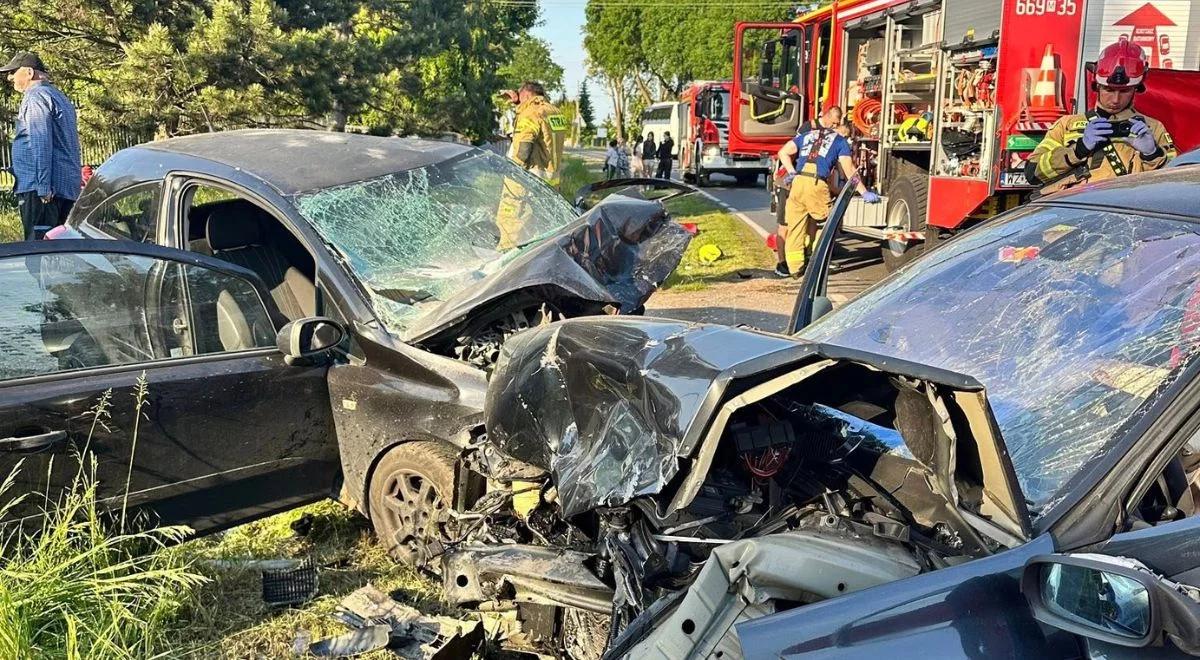 Tragiczny wypadek w Strzyżewie. Zginął kierowca, dwie osoby ranne