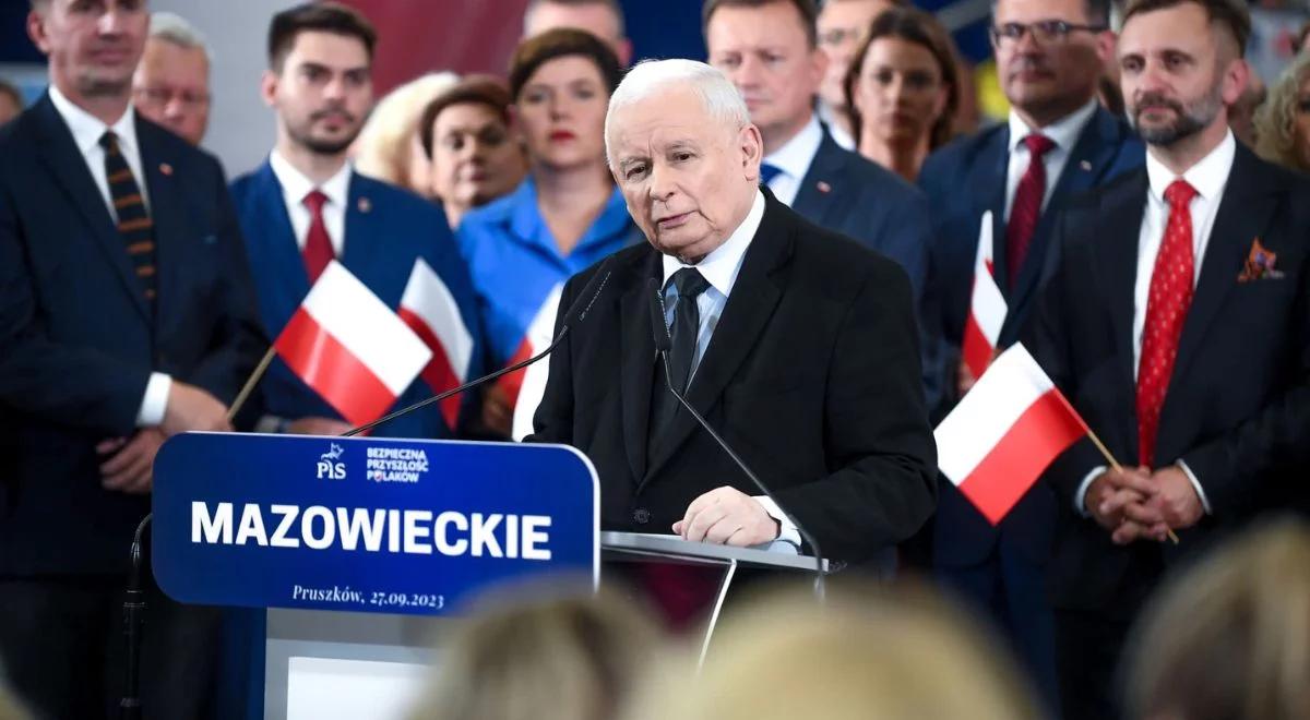 Prezes PiS: to my bronimy polskich granic i chronimy Europę