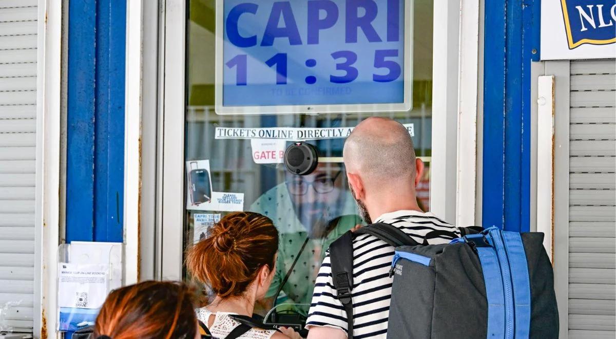 Capri nie dla turystów. Zawrócone promy