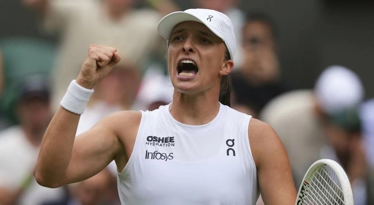 Iga Świątek w półfinale Wimbledonu! Zwrot akcji w drugim secie
