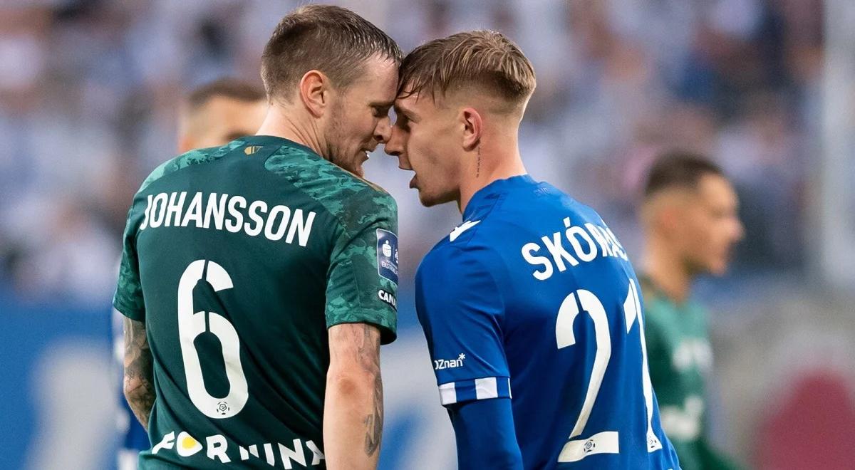 Ekstraklasa: Lech Poznań - Legia Warszawa. Przepychanki i kartki zamiast goli. Hit rozczarował