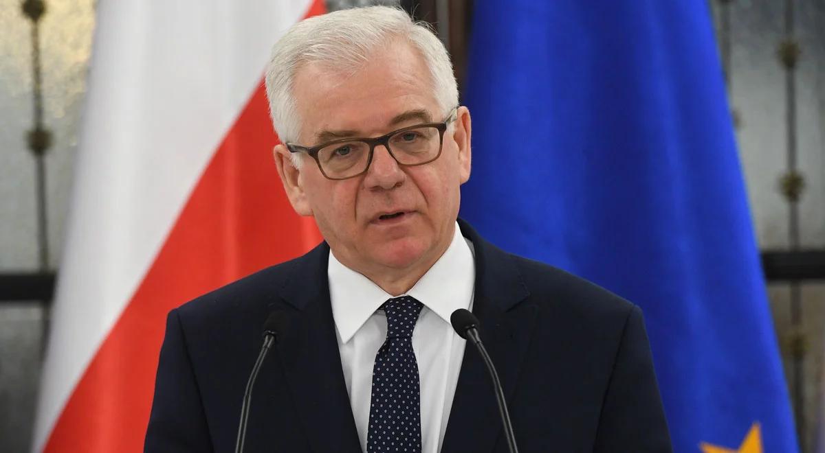 Sejm przyjął informację szefa MSZ o polityce zagranicznej