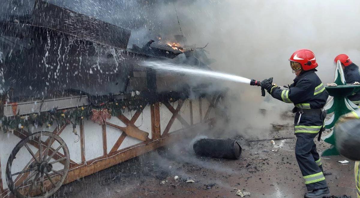 Eksplozja butli z gazem na jarmarku we Lwowie. Są ranni