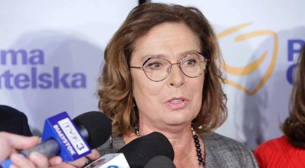 Kidawa-Błońska: każdy przyzwoity człowiek powinien wspierać marszałka Senatu