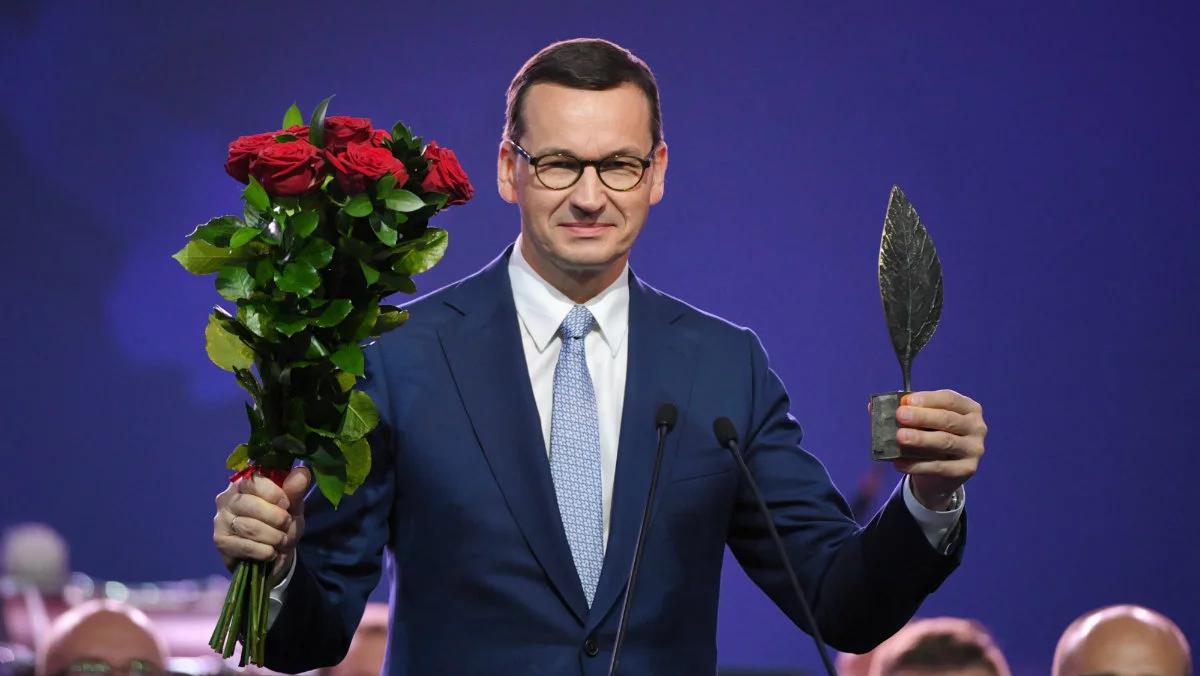 Premier Mateusz Morawiecki "Człowiekiem Roku" na 29. Forum Ekonomicznym w Krynicy