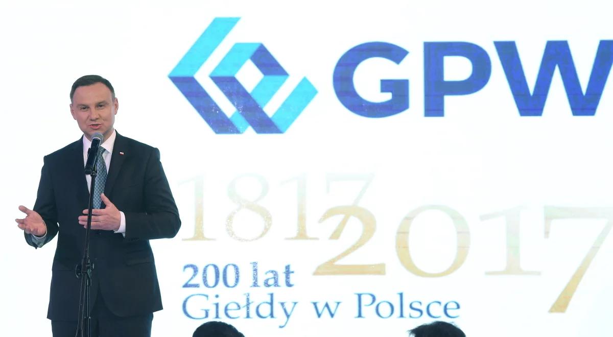 GPW świętuje 200-lecie kolorem zielonym