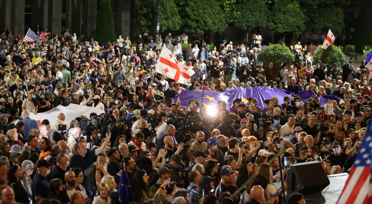 Represje w Gruzji. "Chcą ustanowić autorytarny reżim"