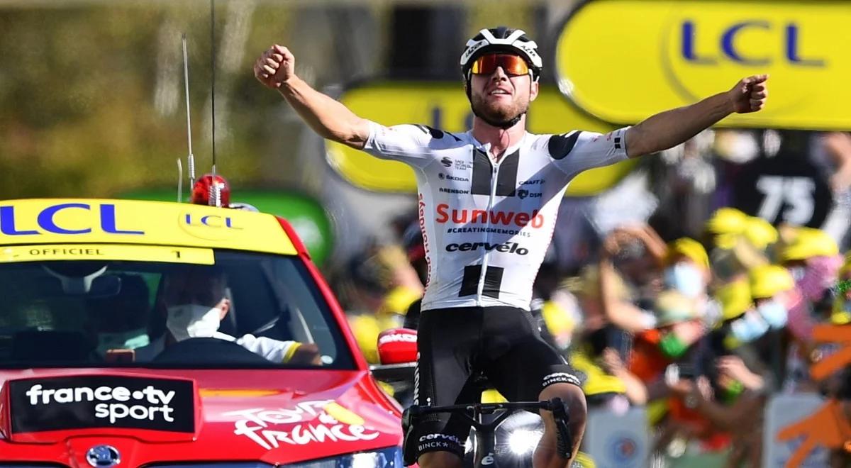 Tour de France. Samotny finisz Hirschiego, Roglić wciąż liderem