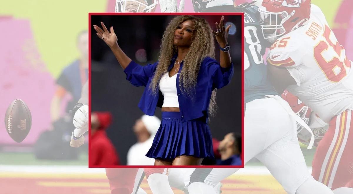 Serena Williams skradła show podczas Super Bowl 2025. "To jest jej zemsta"