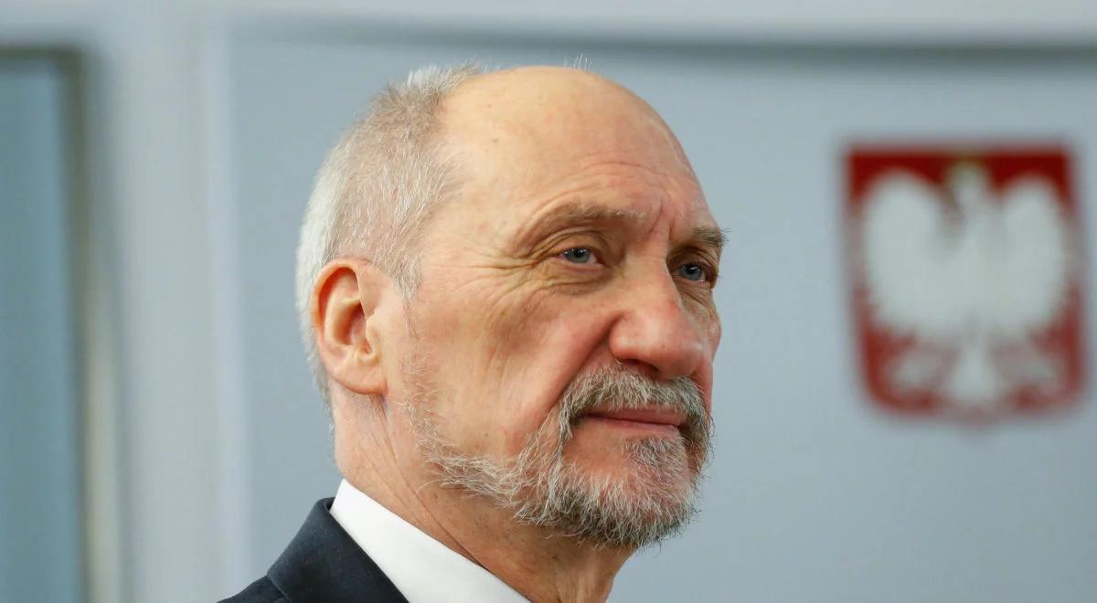 Antoni Macierewicz o sprawie nagród: nikt z kierownictwa PiS nie miał cienia wątpliwości