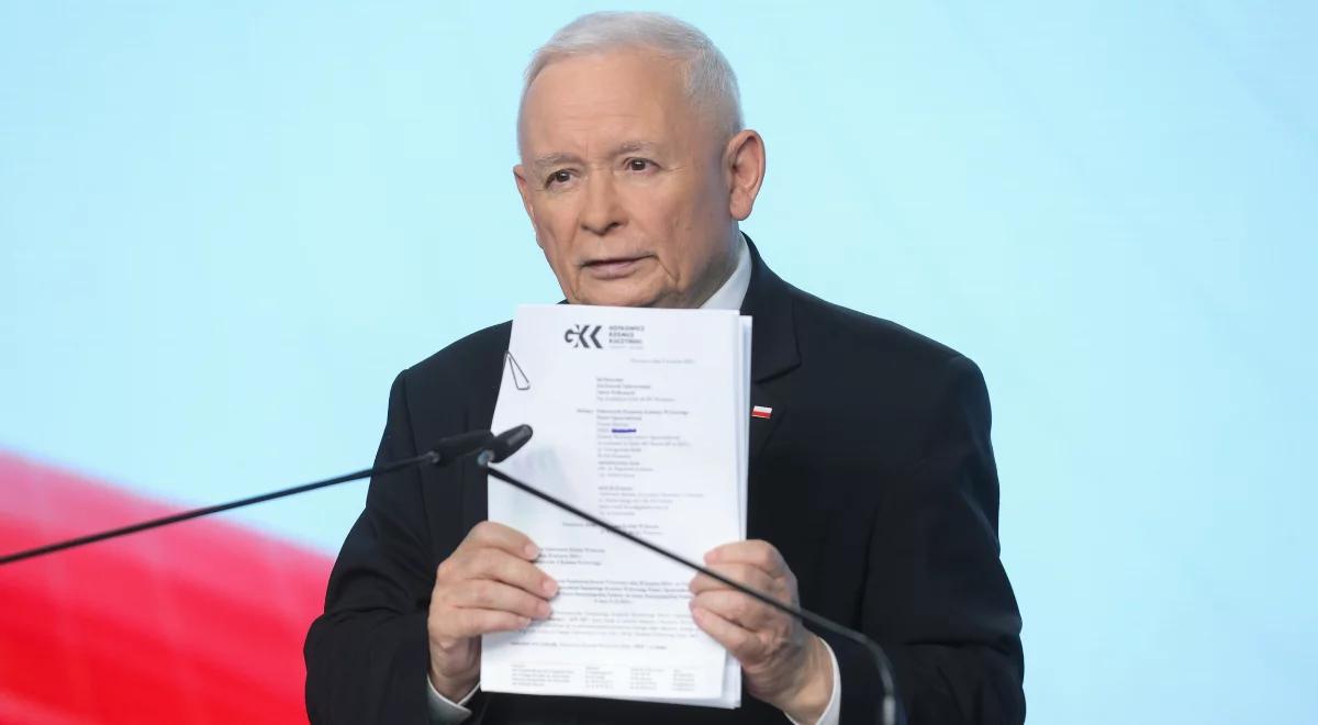 PiS składa skargę do SN na decyzję PKW. Kaczyński komentuje 