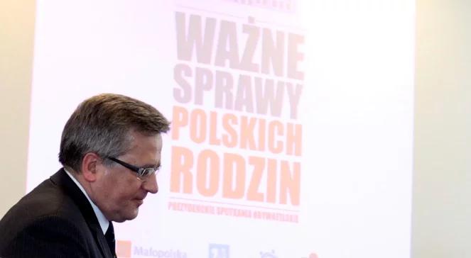 Karta Dużej Rodziny. Prezydent: to ważny moment