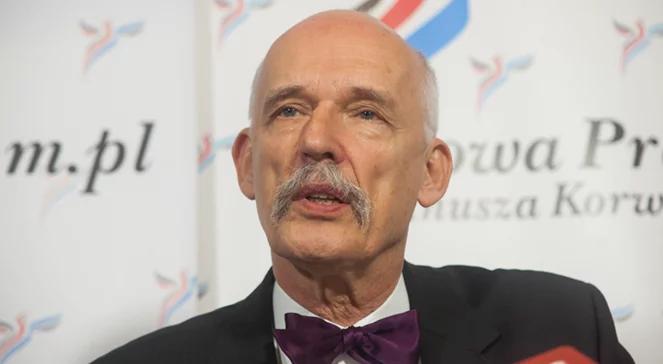 Janusz Korwin-Mikke prawomocnie skazany za spoliczkowanie Michała Boniego