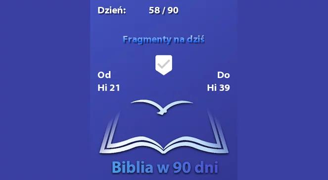 Przeczytaj Biblię w 90 dni. Aplikacja na tablety i smartfony