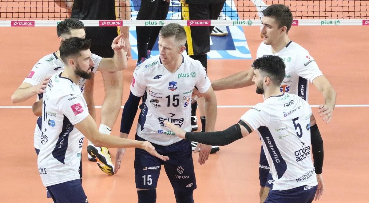 PlusLiga: pięciosetowa batalia wicemistrzów Polski. ZAKSA Kędzierzyn-Koźle pokonała Stal Nysa