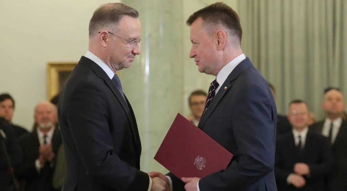 Mariusz Błaszczak pozostaje w MON. Józef Orzeł: obowiązek jest najważniejszy