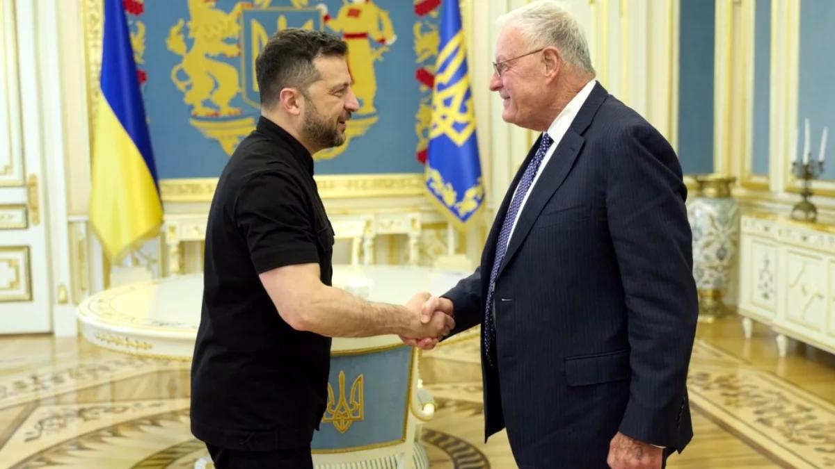 Zełenski spotkał się z wysłannikiem Trumpa. Omówili "nową architekturę bezpieczeństwa"
