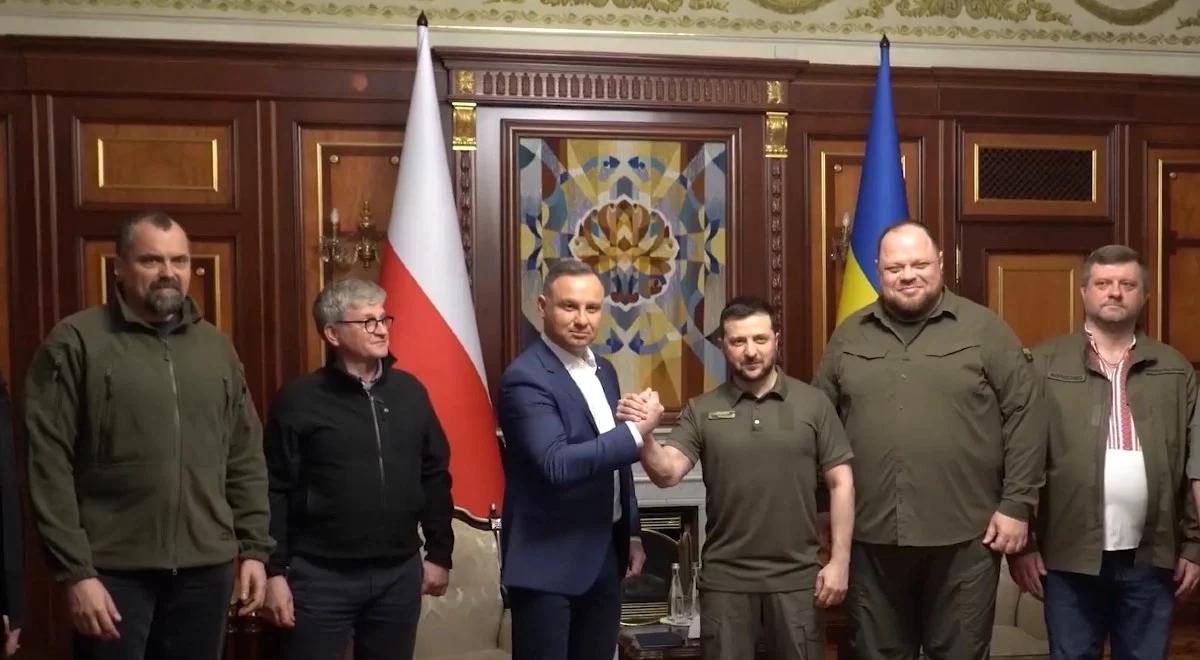 "Kochana Polsko, Twoja odzyskana niepodległość ma dziś 104 lata". Prezydent Ukrainy złożył życzenia Polakom