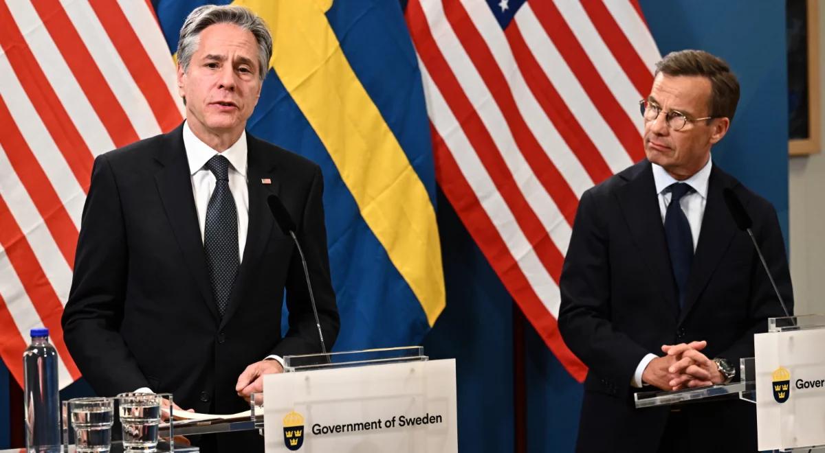 Akcesja Szwecji do NATO. Antony Blinken wezwał Turcję i Węgry do ratyfikowania traktatu