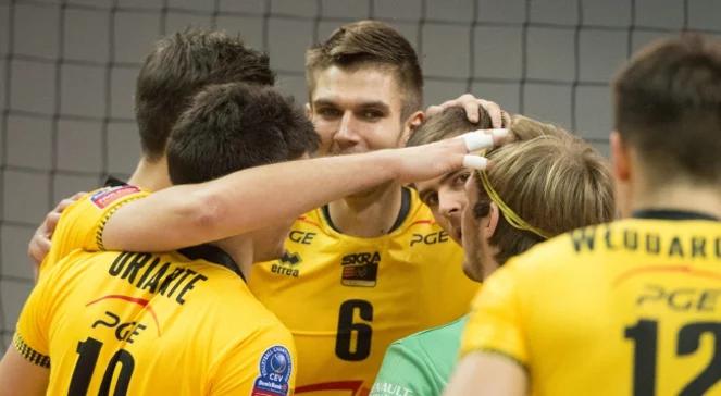   LM siatkarzy: Skra Bełchatów - Precura Antwerpia. Skra z kompletem punktów