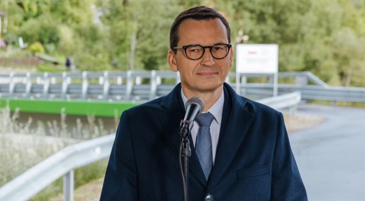 Premier Morawiecki: lokalne inwestycje zwiększają poziom życia Polaków i szanse na rozwój gospodarczy Polski