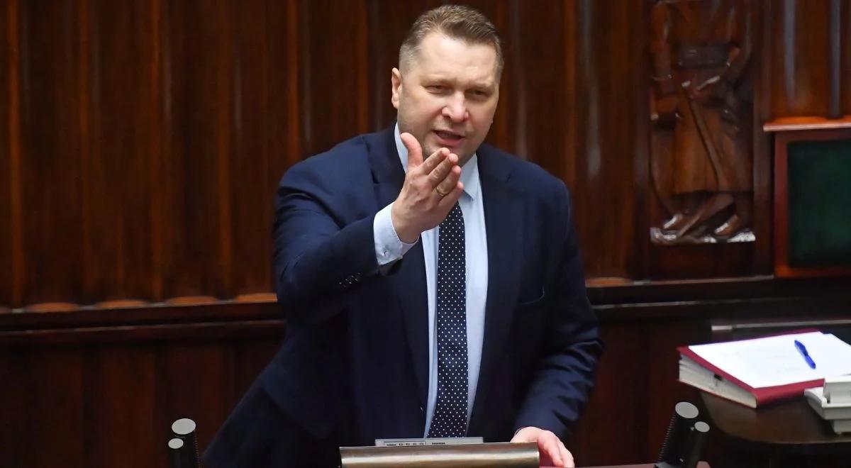 "Festiwal nienawiści, chamstwa i hejtu". Minister Czarnek o sporze wokół dotacji MEiN