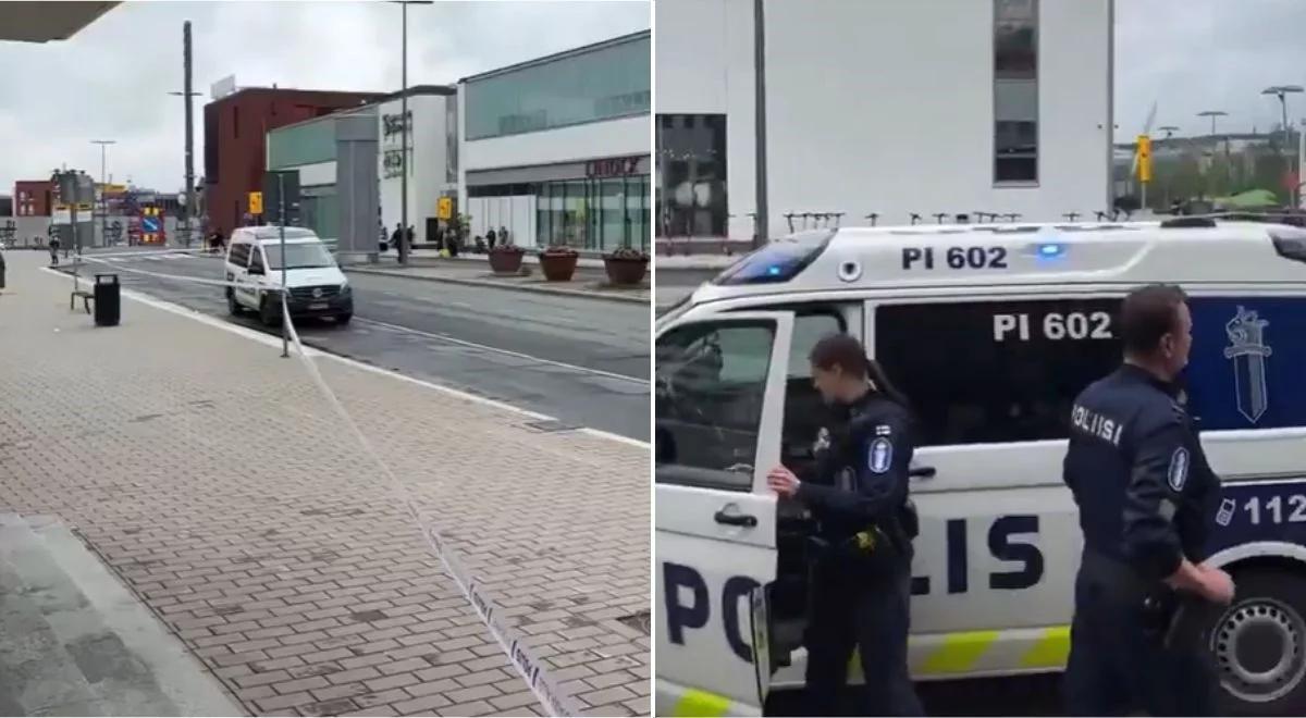 Atak nożownika w Finlandii. Ranił ludzi w centrum handlowym