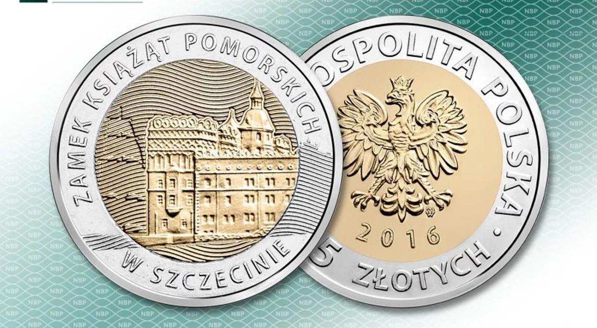 Nowa okolicznościowa pięciozłotówka NBP – Zamek Książąt Pomorskich w Szczecinie 