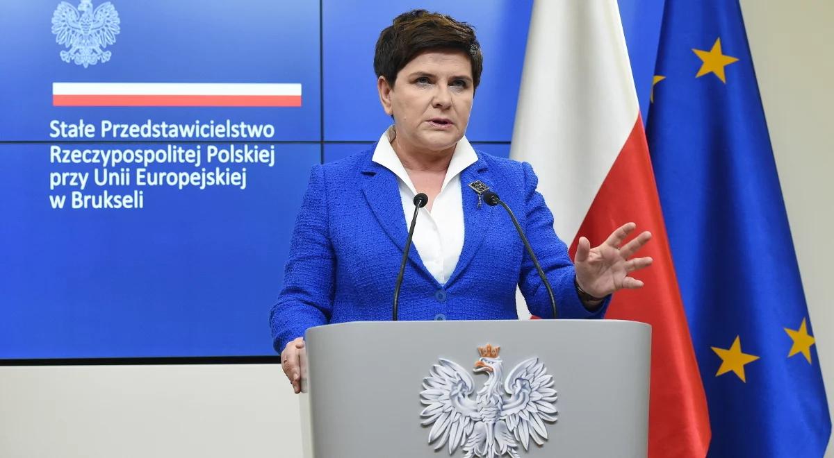 Premier: UE musi wypracować skuteczną politykę migracyjną