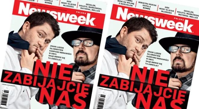 Kuźniar i Hołdys ofiarami? Kontrowersyjna okładka