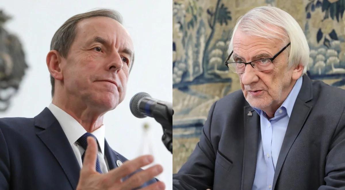 "Senat to nie MSZ". Szef klubu PiS o podróży Grodzkiego do Brukseli
