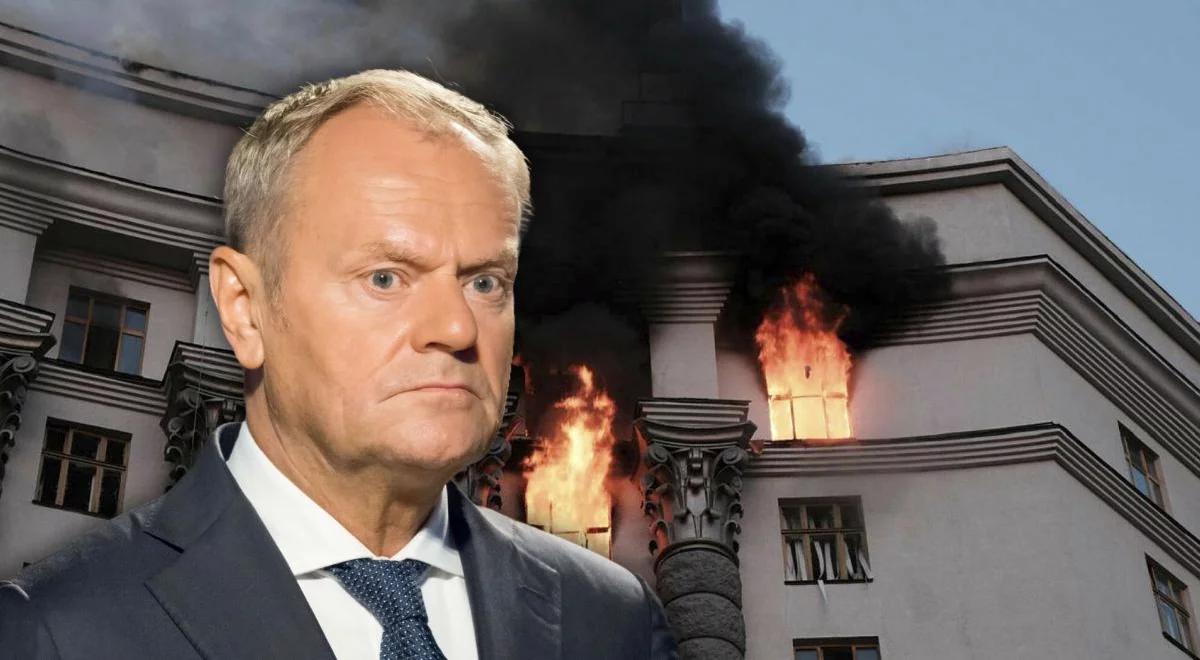 Atak na Ukrainę. Tusk: trzeba zmusić Rosję do zawieszenia broni