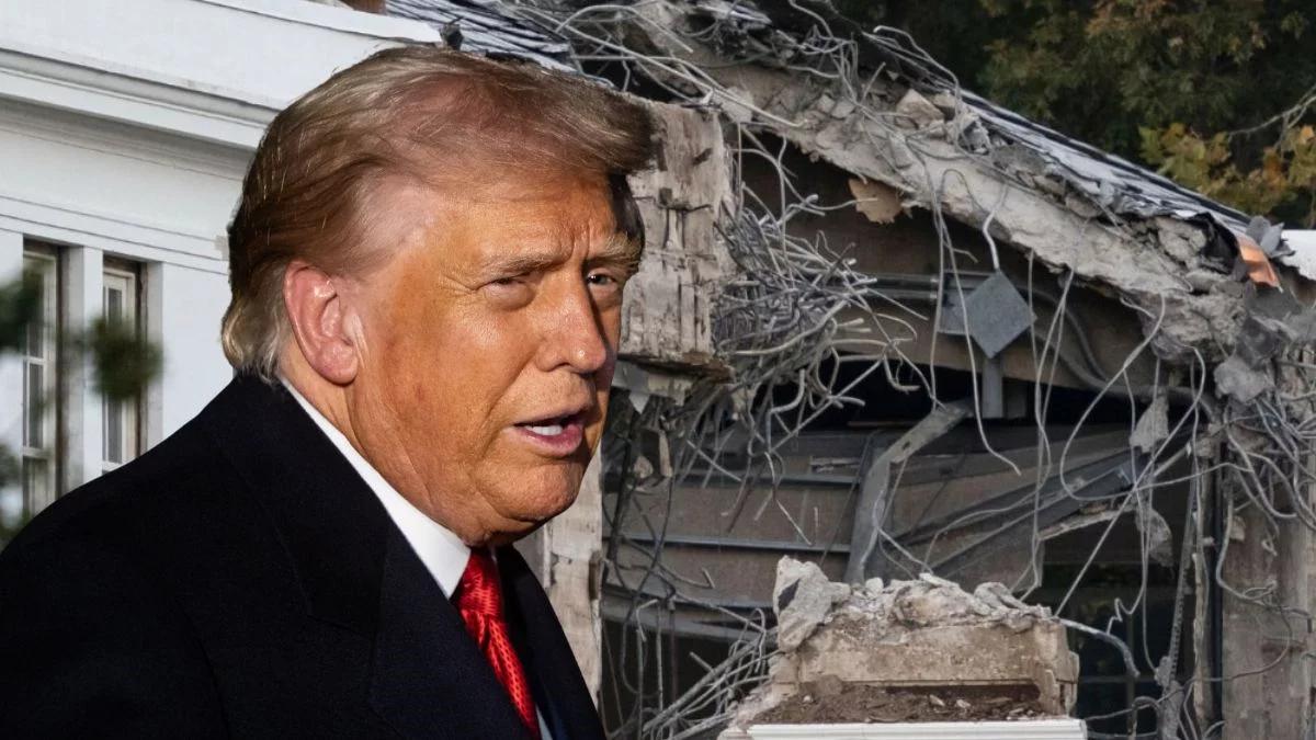 Tajny bunkier Trumpa pod Białym Domem. Sala balowa to tylko przykrywka?