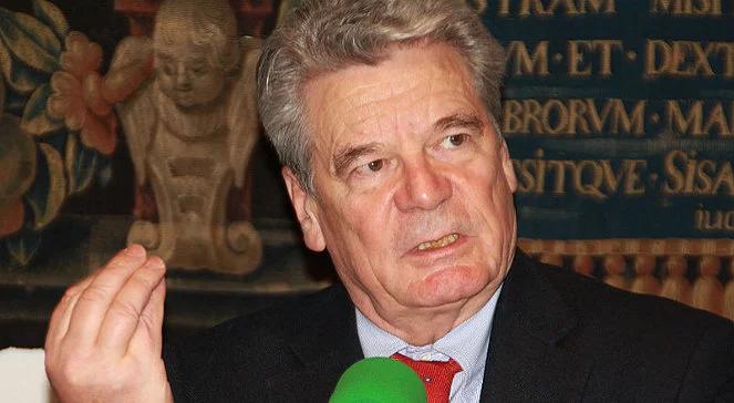 Gauck: nie obawiajcie się niemieckiego dyktatu