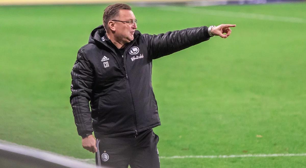 Puchar Polski: Legia - Piast. Michniewicz chwali rywali. "Przyjemnie patrzy się na ich poczynania"