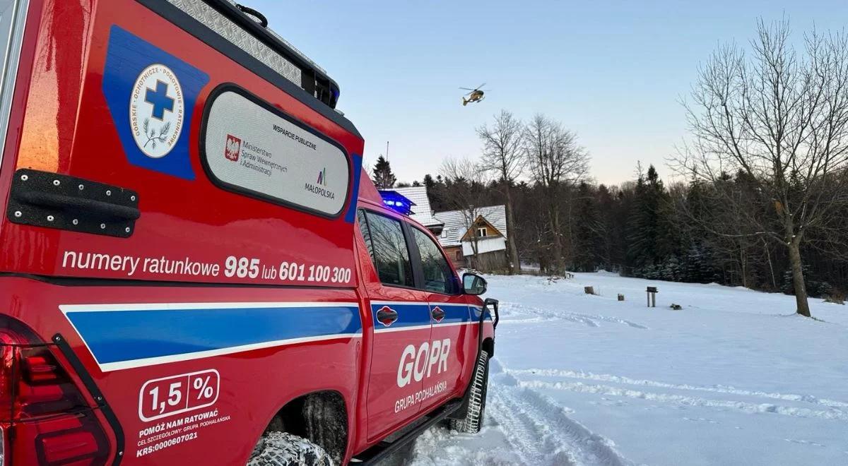 Tragedia na Śnieżce. GOPR zakończył akcję poszukiwawczą