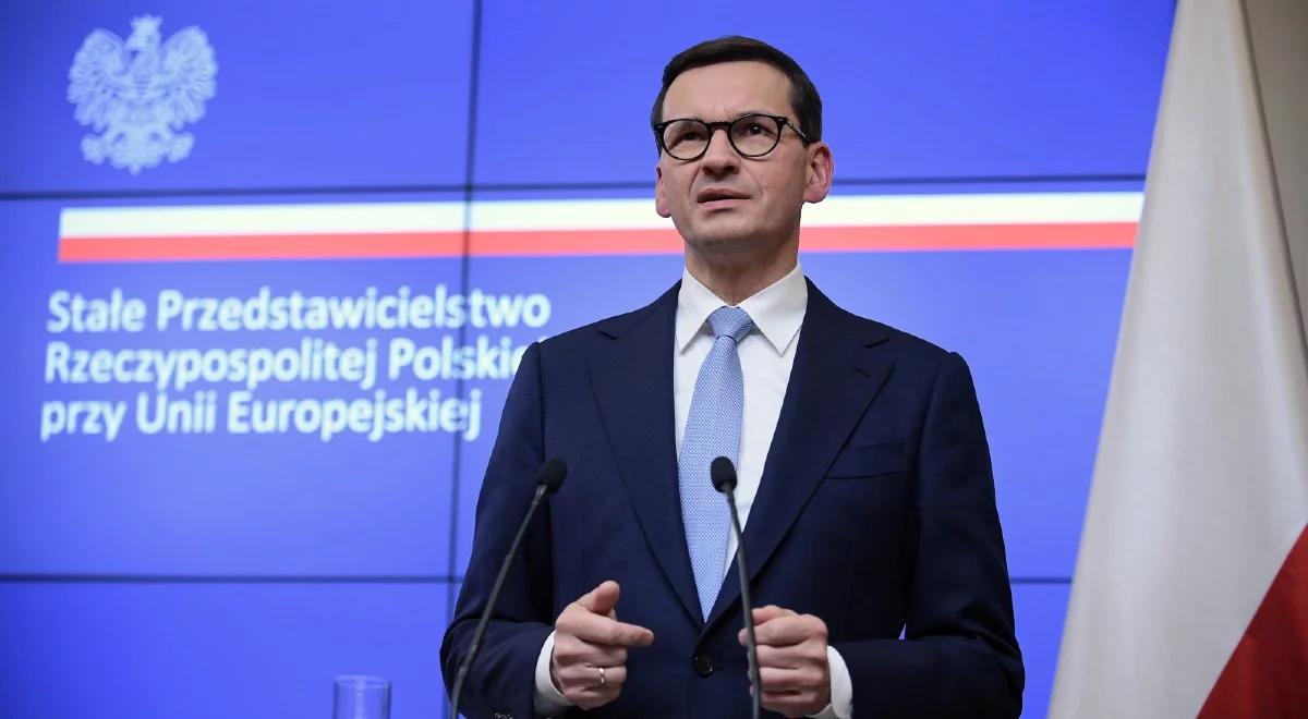 "Chcę Europy silnej i wielkiej, zdolnej stawić tamę autorytarnym reżimom". Premier po debacie w PE
