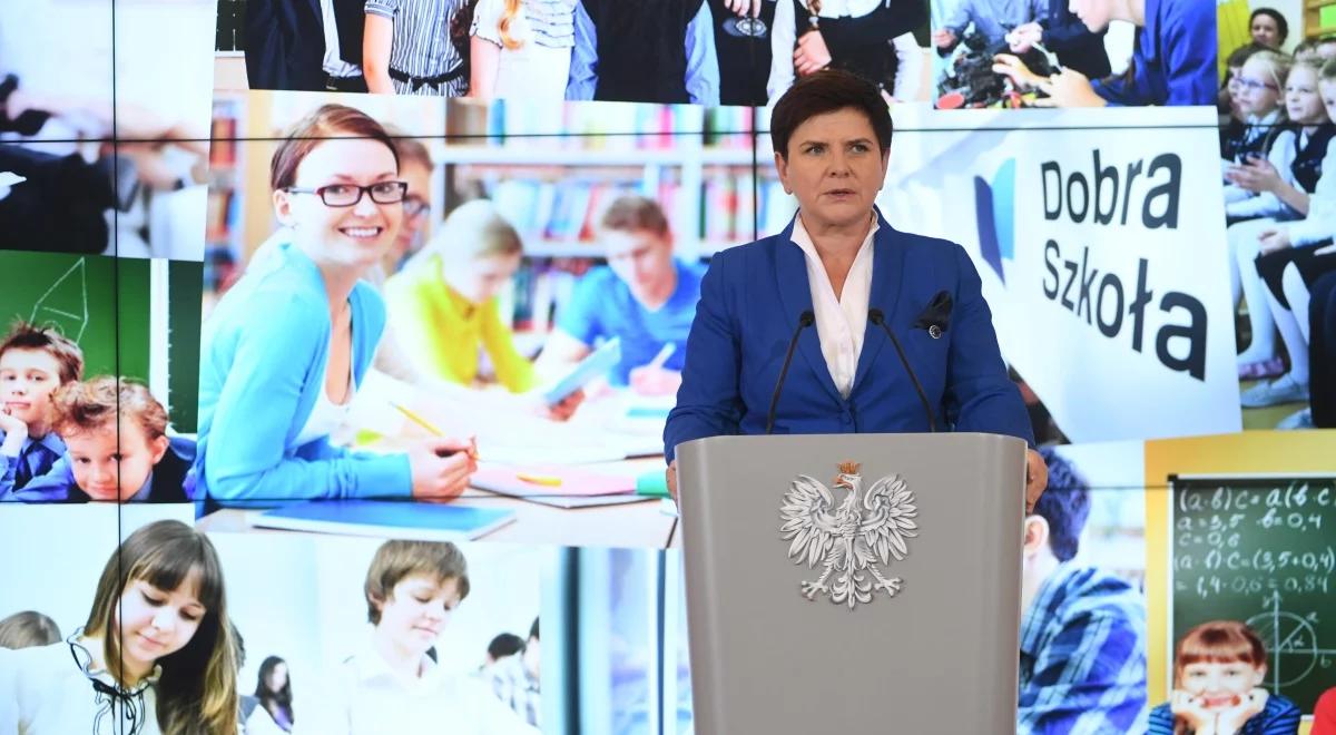 Beata Szydło: nie ma zawodu nauczyciela. To jest służba 