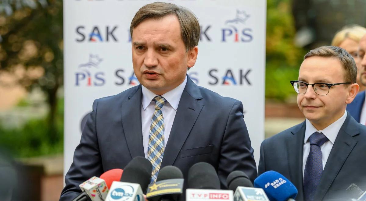 Z. Ziobro: politycy PO nie powinni grać samobójstwem D. Kosteckiego