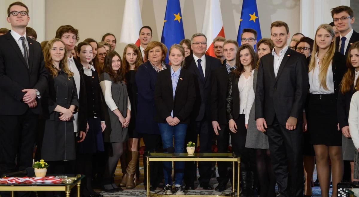Prezydent: stypendyści to żywy pomnik Jana Pawła II
