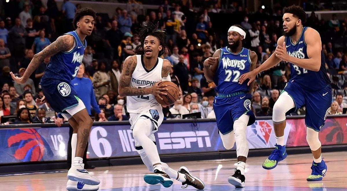 NBA: zaskakująca porażka Memphis Grizzlies z Minnesotą Timberwolves