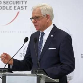 Jacek Czaputowicz: domagamy się od Izraela wycofania ze słów dot. antysemityzmu Polaków