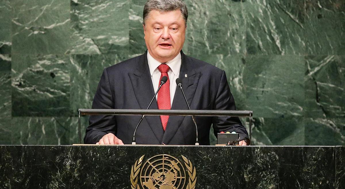 ONZ: prezydent Ukrainy oskarżył Rosję o wspieranie terroryzmu