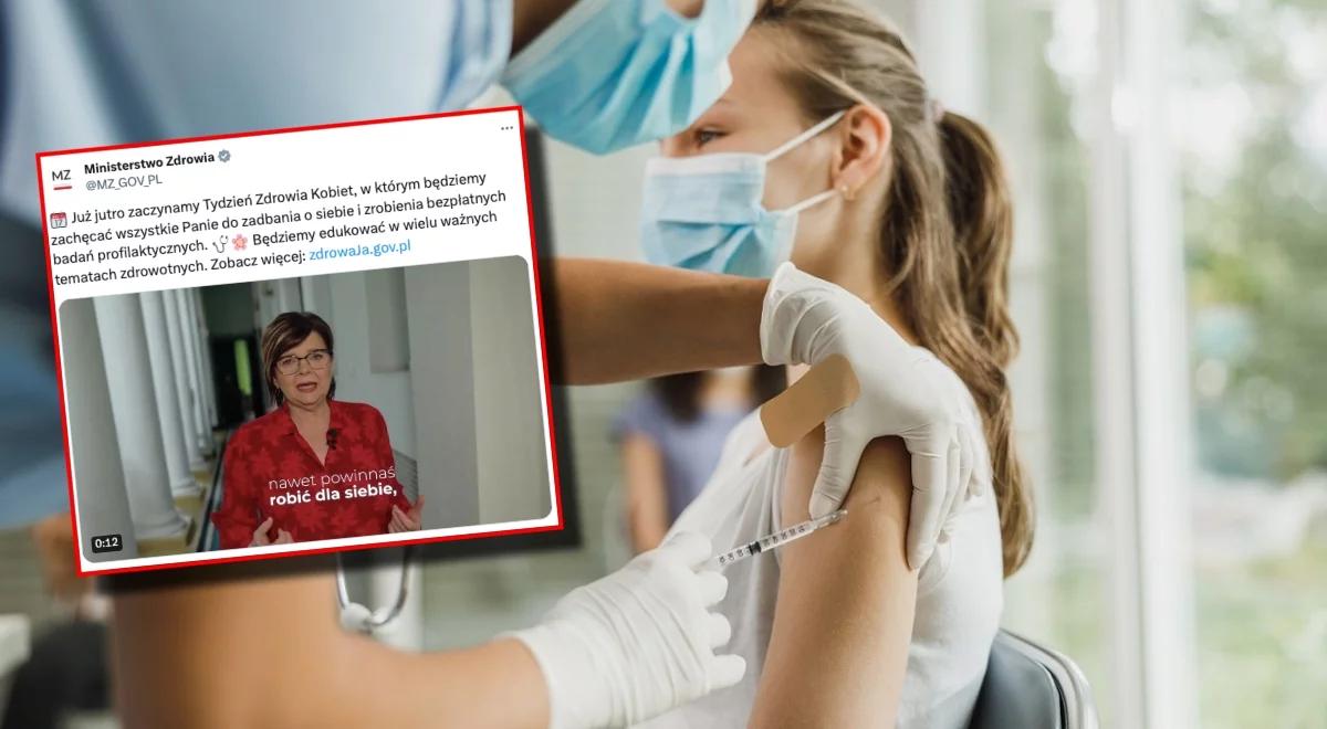 Rozpoczyna się Tydzień Zdrowia Kobiet. Dziś szczepienia przeciw HPV