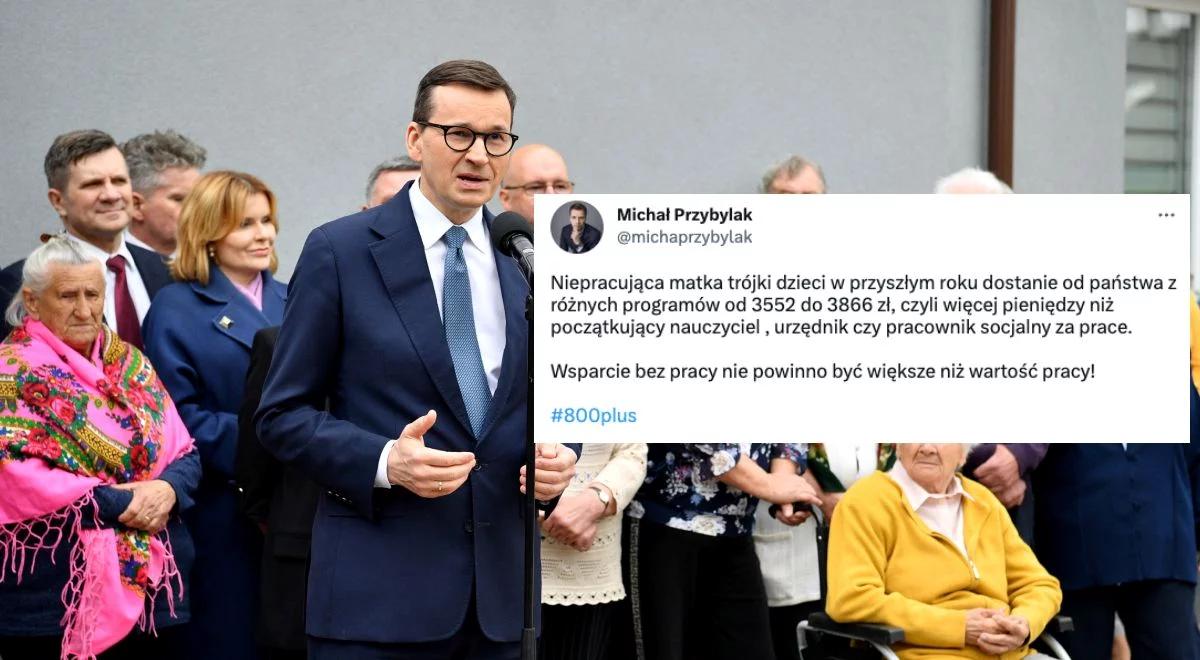 "Człowieku! Zastanów się, jakie głupoty wygadujesz". Premier Morawiecki odpowiada działaczowi Nowoczesnej
