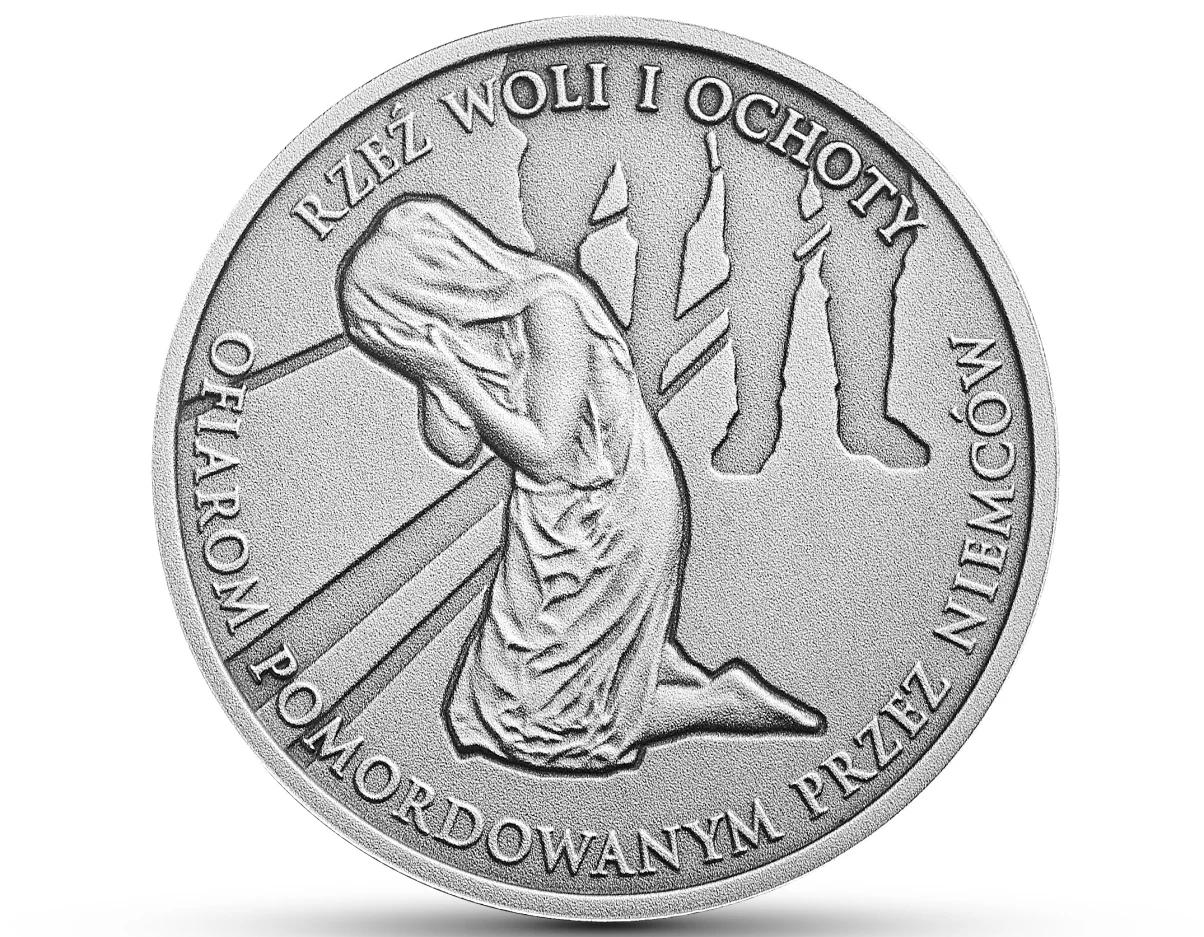 Nowa moneta NBP upamiętnia ofiary rzezi Woli i Ochoty