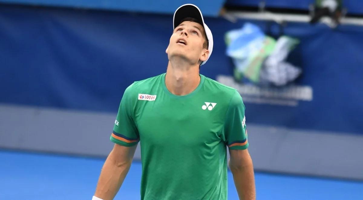 ATP Montpelier: trwa zła passa Huberta Hurkacza. Polak wciąż czeka na przełamanie