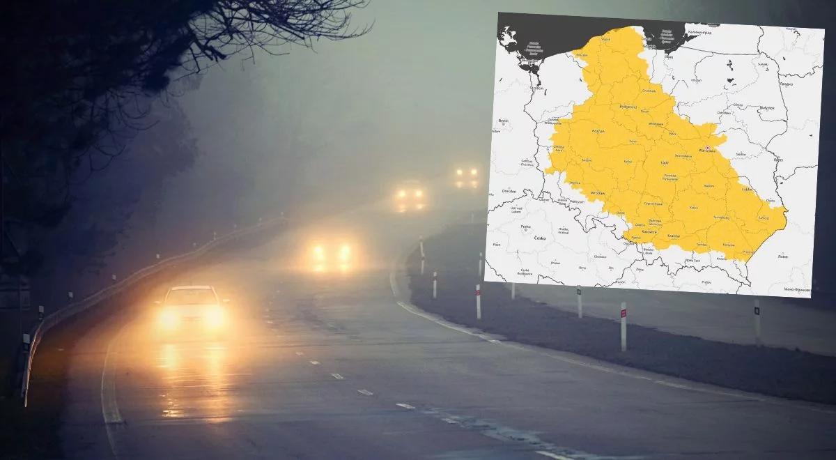 Uwaga na oblodzenia! Będzie ślisko. Alert IMGW dla znacznego obszaru Polski