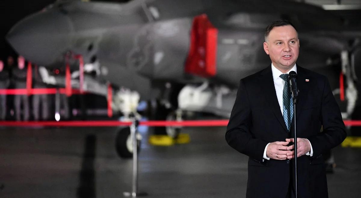 F-35 na polskim niebie. Nowe myśliwce dla polskiej armii za kadencji Andrzeja Dudy