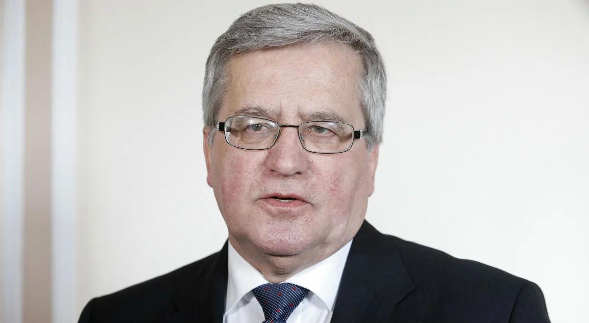 W czwartek przesłuchanie Bronisława Komorowskiego w związku z katastrofą smoleńską